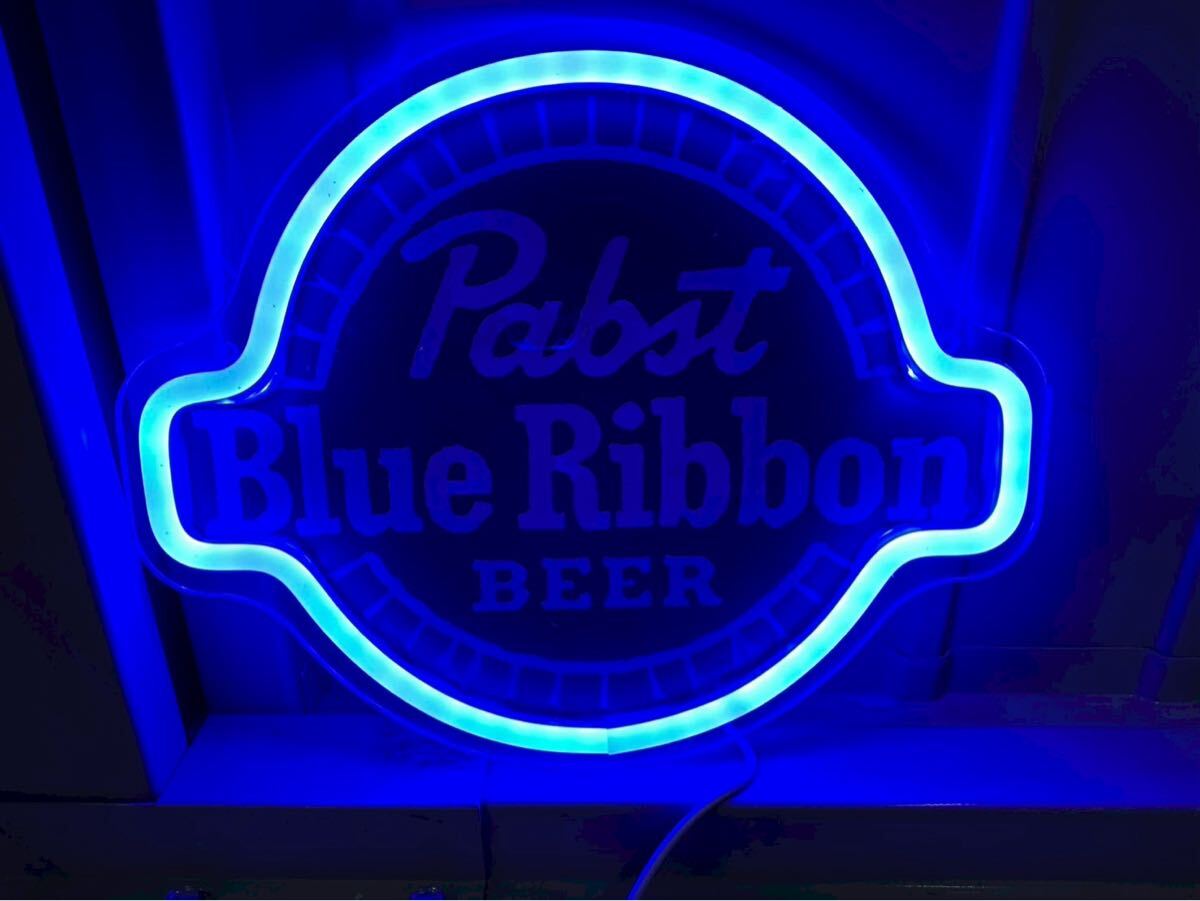  Blue Ribbon neon автограф 8092 LED дисплей интерьер гараж табличка неоновый свет смешанные товары american BAR модный орнамент пиво 