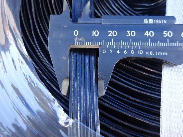 激安・新品・国産☆2巻セット/黒色/ハウスバンド★100芯 300M 4.9Kg_画像5