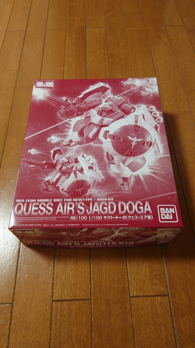 バンダイ ＲＥ／１００ ヤクト・ドーガ （クエス・エア機）　新品未開封　プレミアムバンダイ　１/100_画像1