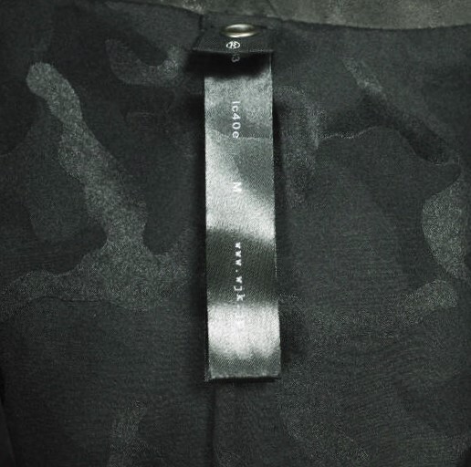 wjk ダブルジェイケイ 日本製 カウレザーシングルライダースジャケット lc40e M BLACK 革ジャン ノーカラー アウター g24282_画像7