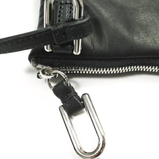 新品 N.HOOLYWOOD エヌハリウッド ミスターハリウッド コンパイルライン 25AW SHOULDER BAG カウレザー ショルダーバッグ 2252-AC08 BLACK_画像9