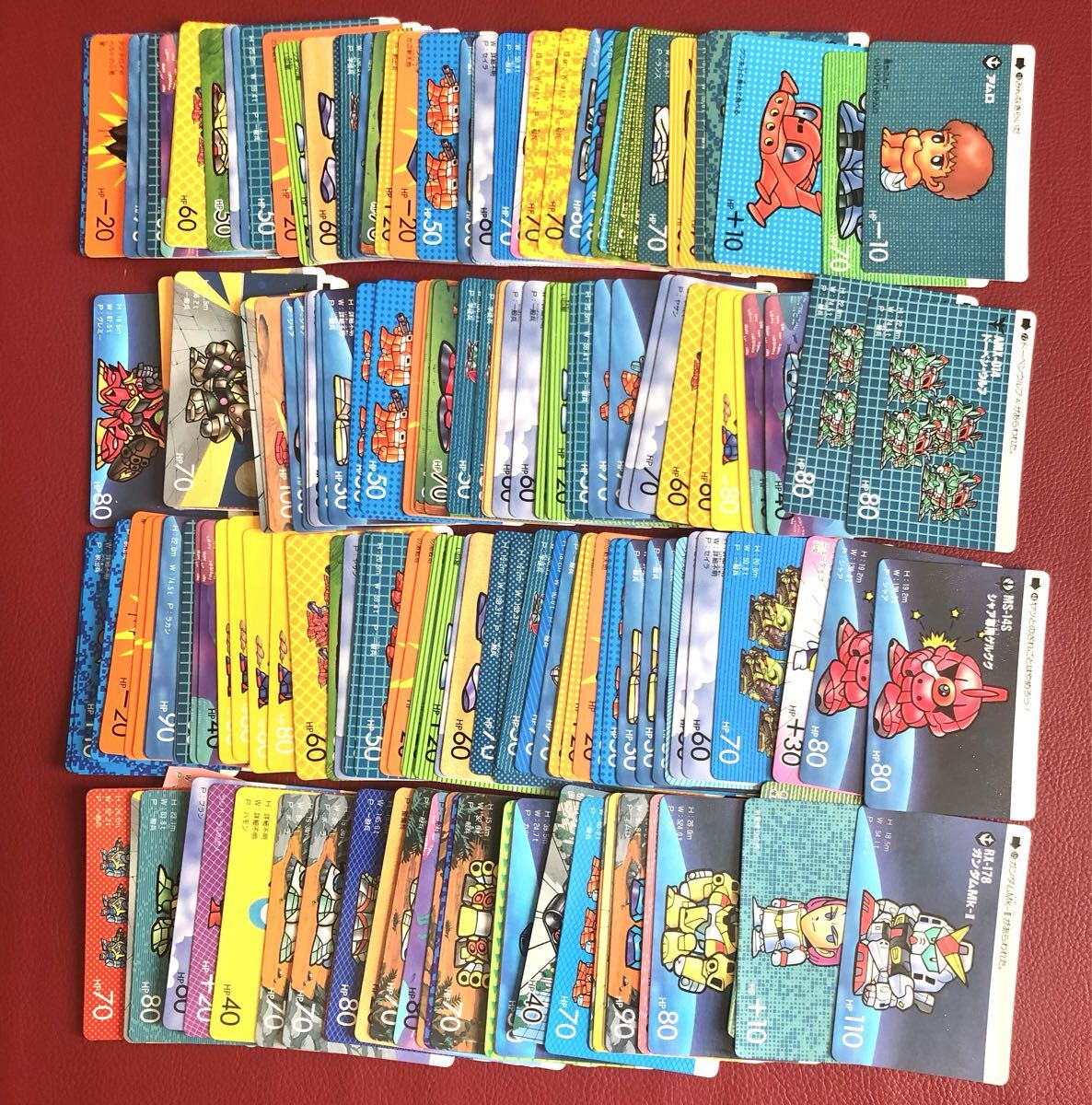 SDガンダム　カードダス　1988年　当時物　スーパーディフォルメ　ガンダムワールド　キラ　ノーマル美品　SD戦国伝_画像9