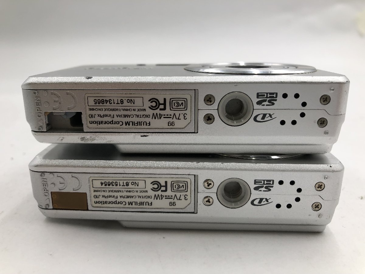 ♪▲【FUJIFILM フジフィルム】コンパクトデジタルカメラ 2点セット FinePix J10 まとめ売り 1120 8_画像4