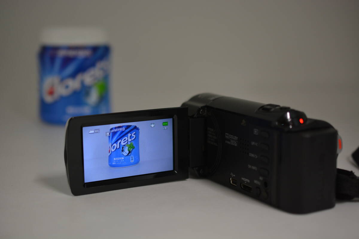動作品 JVC ケンウッド KENWOOD Everio GZ-E100-B エブリオ 黒 ブラック デジタルビデオカメラ 管MM3326_画像8