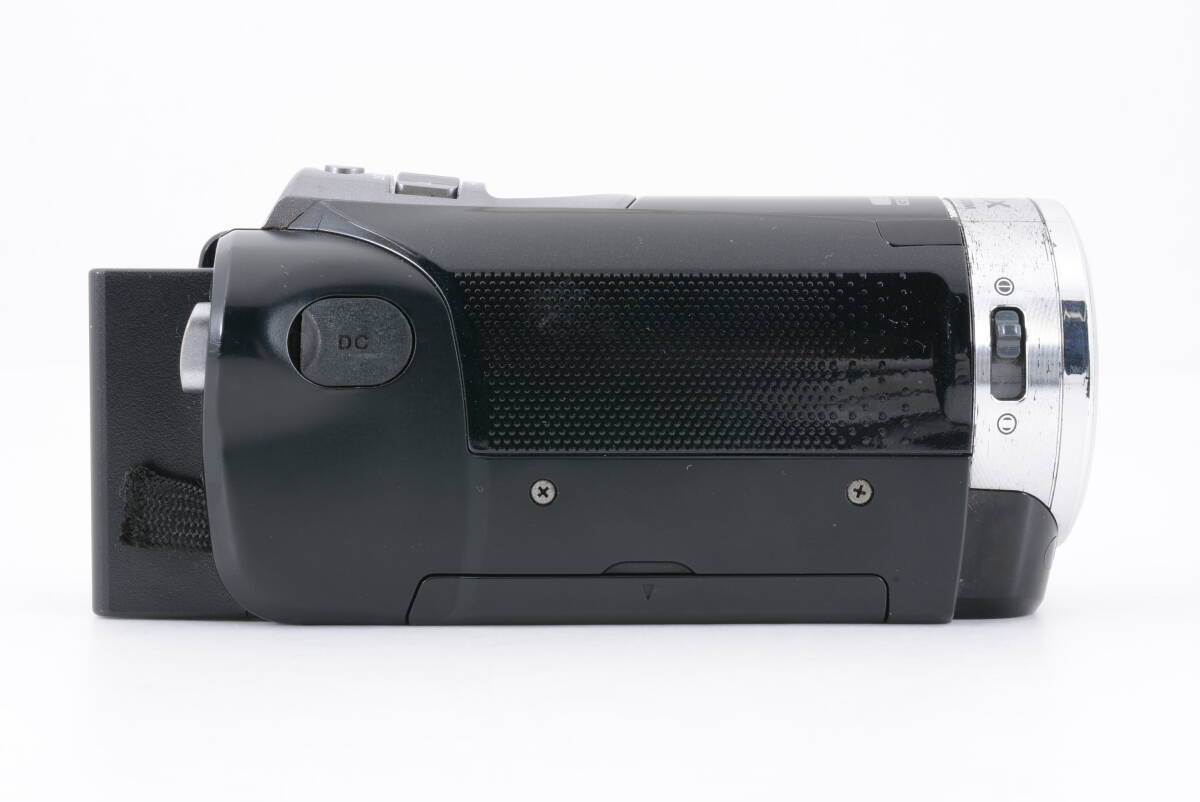 動作品 JVC ケンウッド KENWOOD Everio GZ-HM155-B エブリオ 黒 ブラック デジタルビデオカメラ 充電ケーブル付 管MM3327_画像4