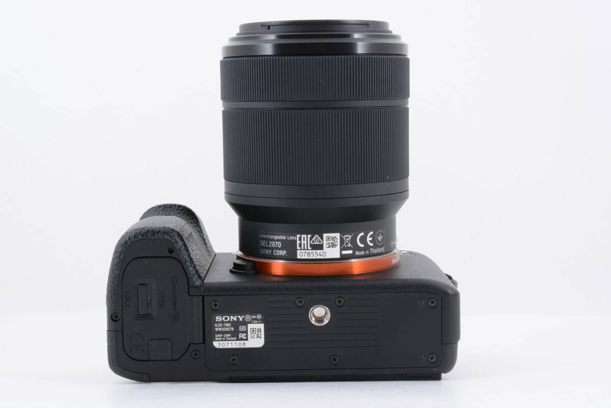  shutter частота 830 раз рабочий товар Sony SONY α7II ILCE-7M2 линзы 28-70mm E беззеркальный однообъективный камера коробка руководство пользователя зарядка кабель есть труба 80MM3332