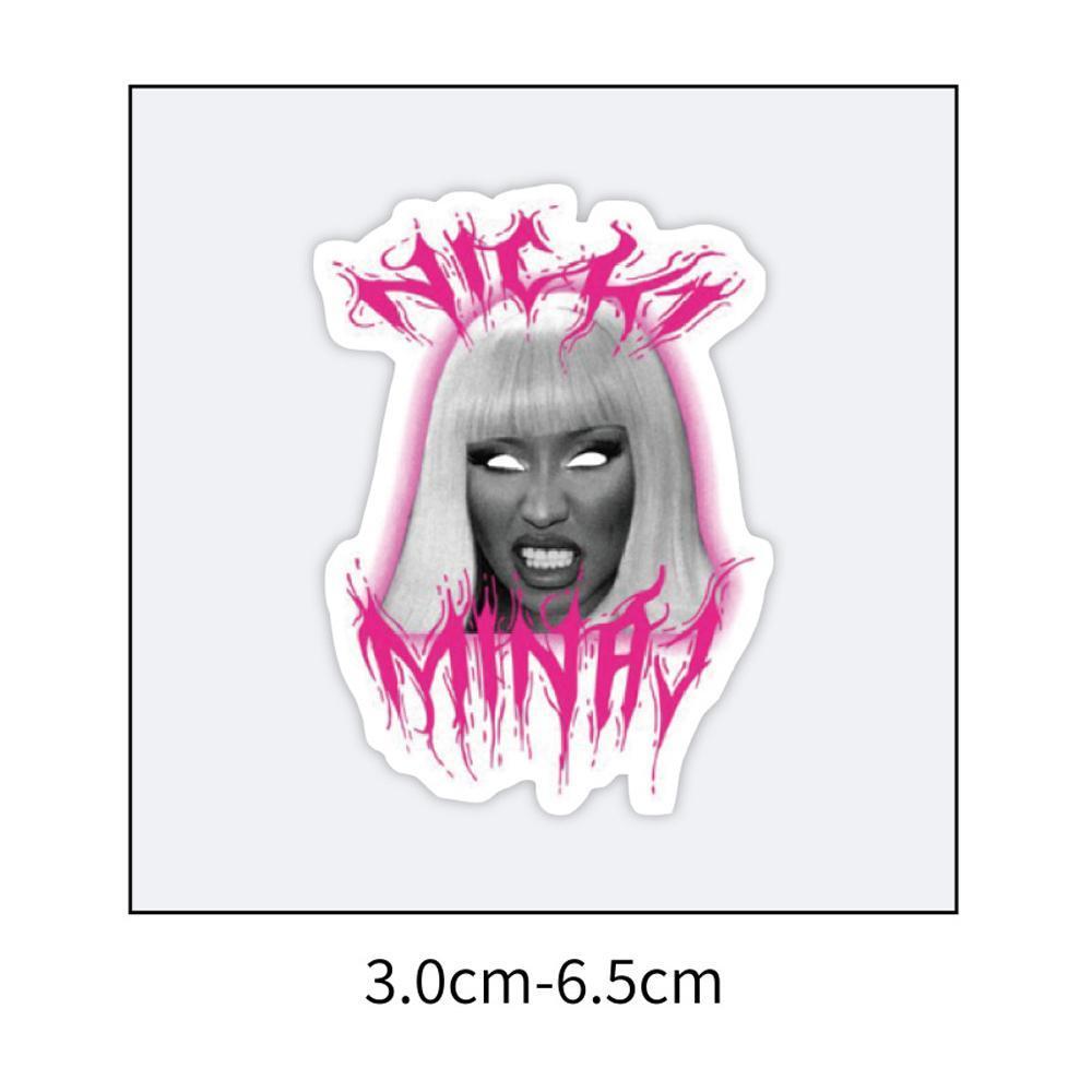ニッキー・ミナージュ ステッカー 60枚セット Nicki Minaj ニッキーミナージュ PVC 防水 シール ラッパー HIPHOP ヒップホップ _画像9