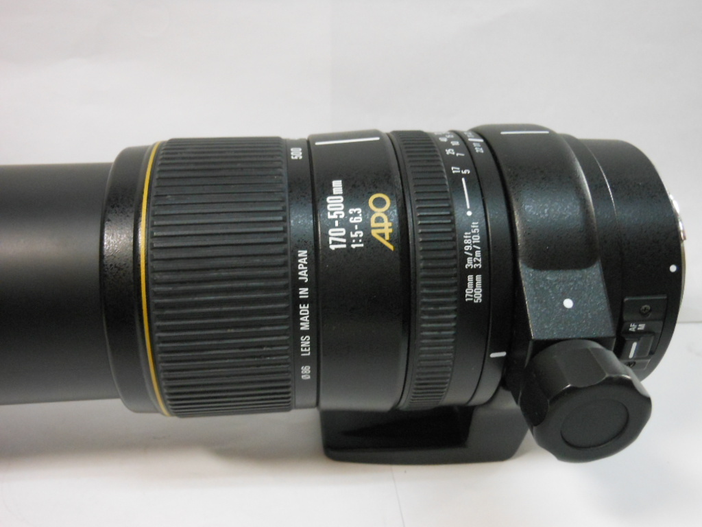 ☆希少実用美品級 ☆シグマ SIGMA APO 170-500mm F5-6.3 キヤノン Canon 即日発送 人気の後期最終型_画像6