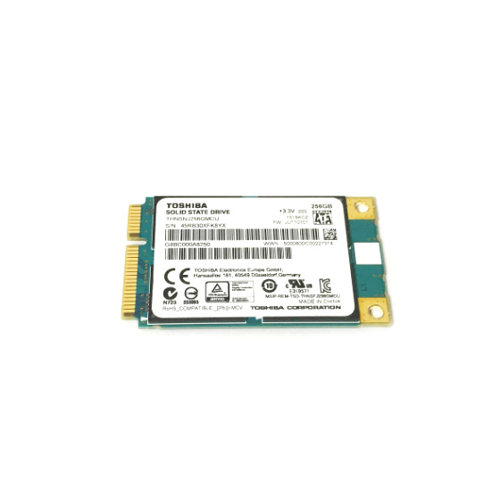 TOSHIBA 256GB mSATA SSD MLC THNSNJ256GMCU 動作確認済 _画像1
