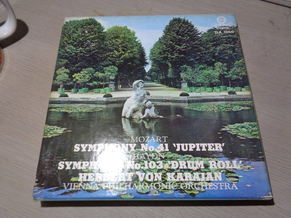 カラヤン,HERBERT VON KARAJAN,VIENNA PHILHARMONIC/MOZART:JUPITER & HAYDN:DRUM ROLL(KING/LONDON:TLA 1060 REEL-TO-REEL TAPE_画像1