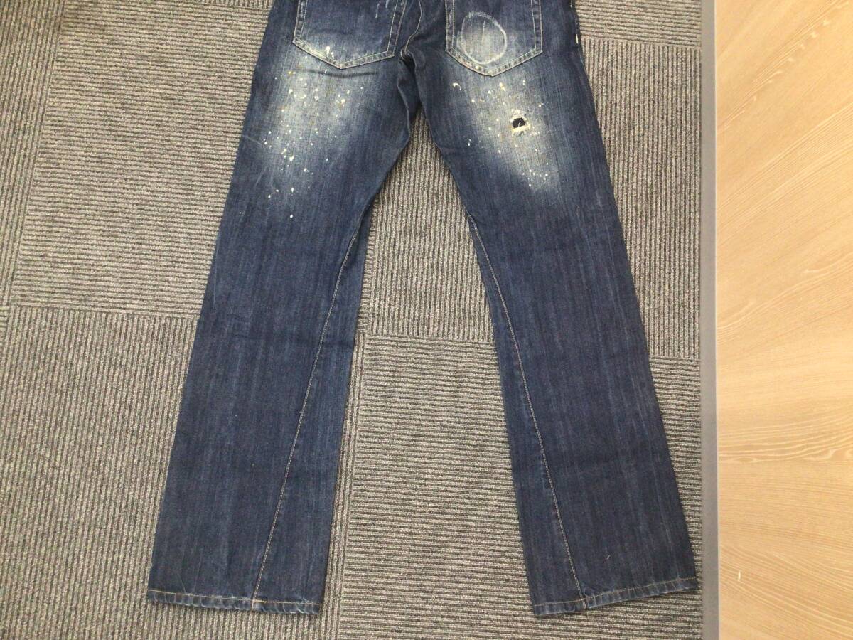 5437■Dsquared2 ディースク ディースクエアード size44 デニム ジーパン ズボン パンツ デザインジーンズ メンズ_画像8