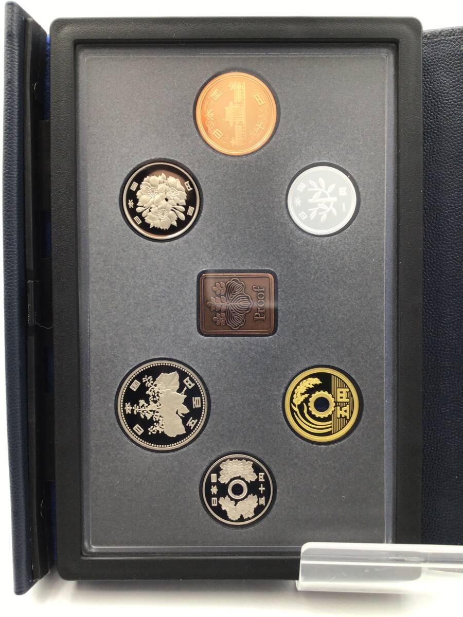 M5460 1993年 Mint Bureau Japan プルーフ 貨幣セット 年銘板 平成5年 大蔵省 造幣局 額面666円_画像5