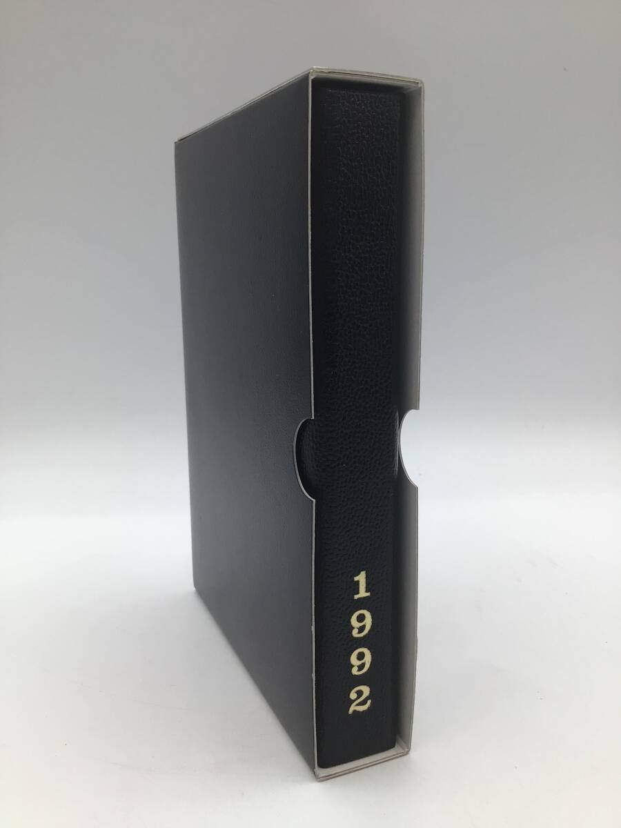 M5462　1992年 Mint Bereau Japan プルーフ 貨幣セット 年銘板 平成4年 大蔵省 造幣局 額面666円_画像9