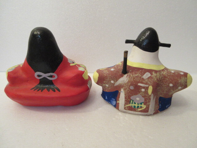 【壽】三春張子 内裏雛 福島県郷土玩具 民芸品 雛祭 雛人形_画像5