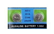 ◆送料無料 ボタン電池 2個 LR44 ENERGIZERA76 DURACELLLR44 RX76A RAYOVACRW82 TIMEXKA VARTAV13GA 他 互換/1.5V_画像1