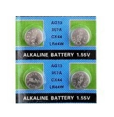 ◆送料無料 ボタン電池 ４個 LR44 ENERGIZERA76 DURACELLLR44 RX76A RAYOVACRW82 TIMEXKA VARTAV13GA 他 互換／1.5V_画像1