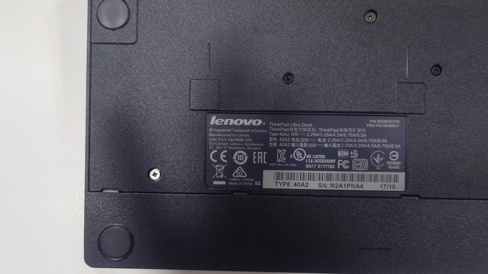 【中古】Lenovo T440S windows11搭載 メモリー12G/ Lenovo Thinkpad ウルトラドック 40A2　セット_画像5