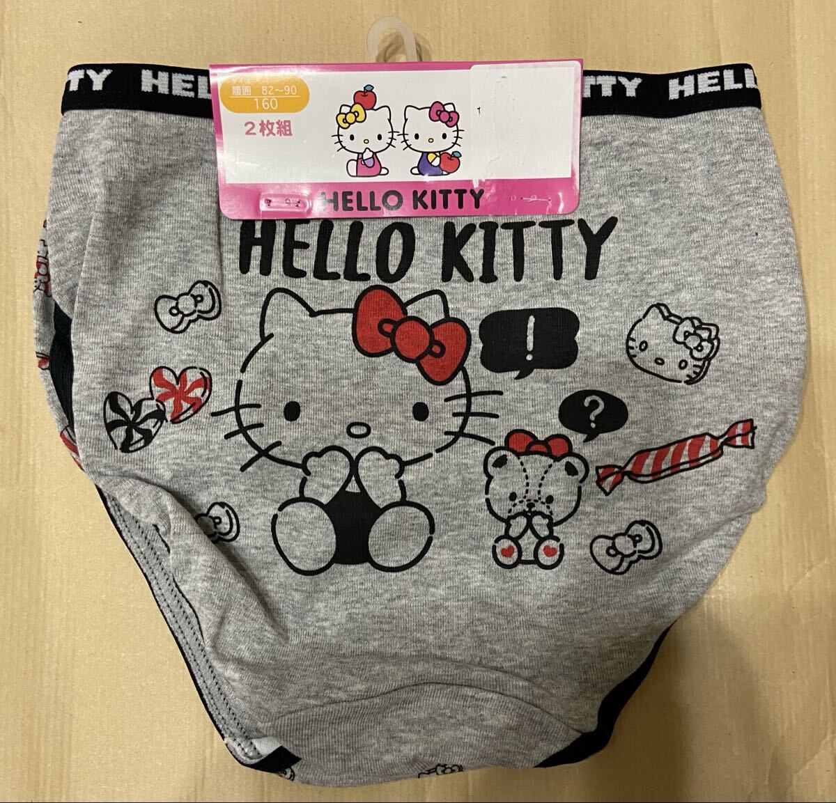 サンリオ　SANRIO ハローキティ　 ショーツ 2枚セット サイズ160_画像1