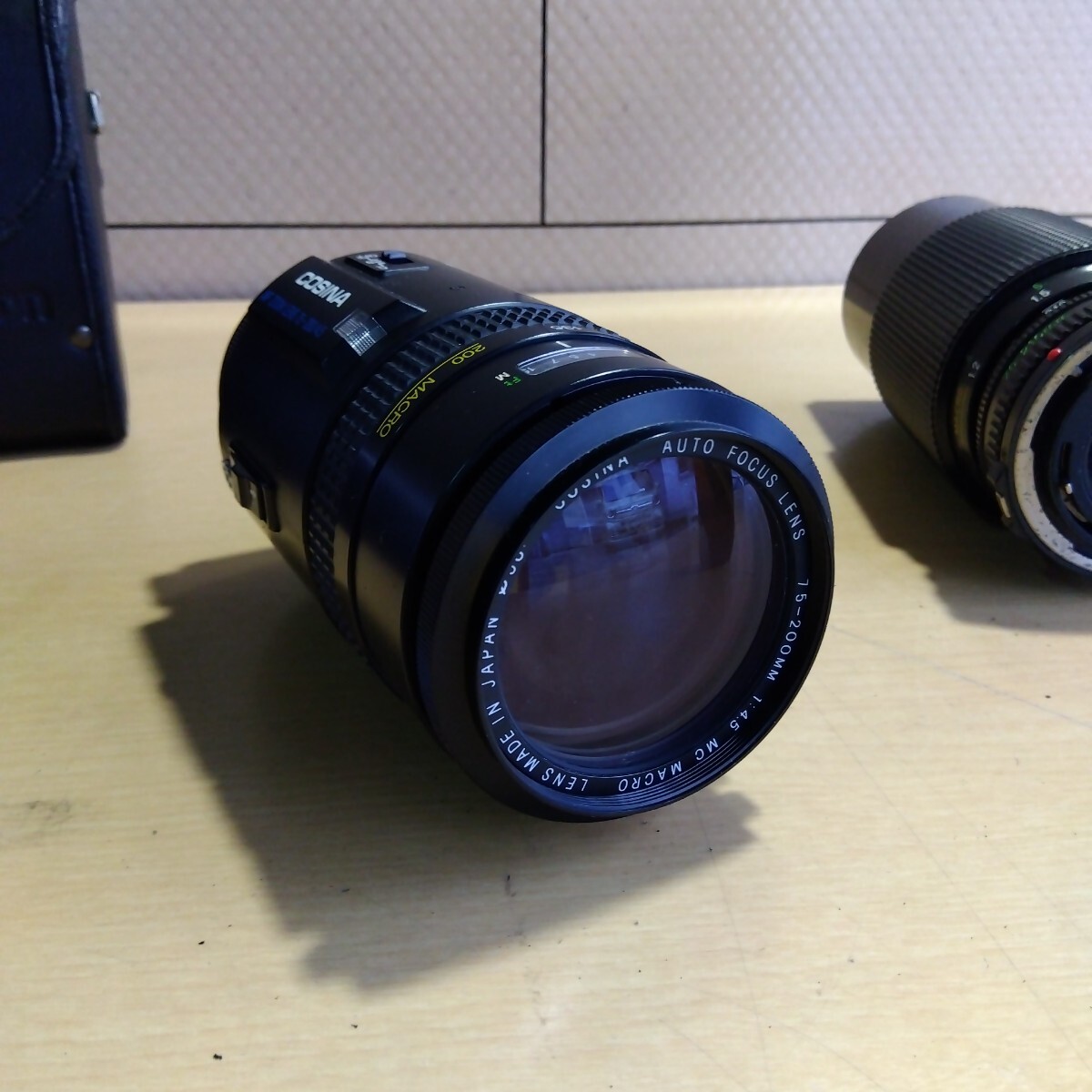 Canon キャノン AE-1 TAMRON SP 28-80mm ZOOM FD 70-210mm COSINA AF ZOOM 75-200/4.5 カメラ レンズ ★ジャンク★_画像9