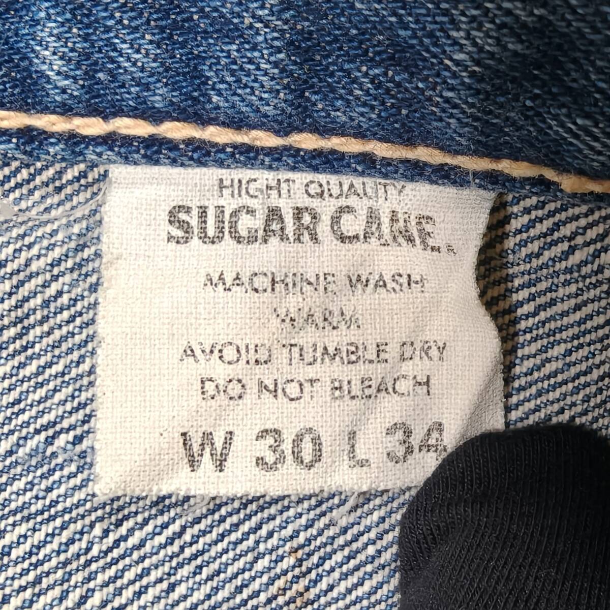 SUGAR CANE Denim брюки джинсы красный уголок cell bijiLot1947 W30 x L34hige сетка (желудок) цвет .. Sugar Cane 