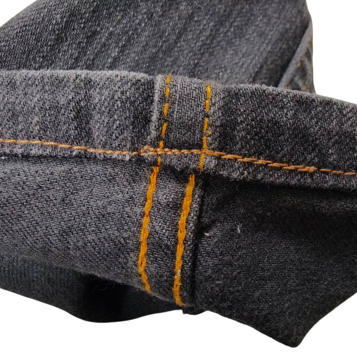 Vivienne Westwood MANo-b вышивка черный Denim брюки размер 48 Япония размер L соответствует сделано в Японии джинсы Vivienne Westwood 