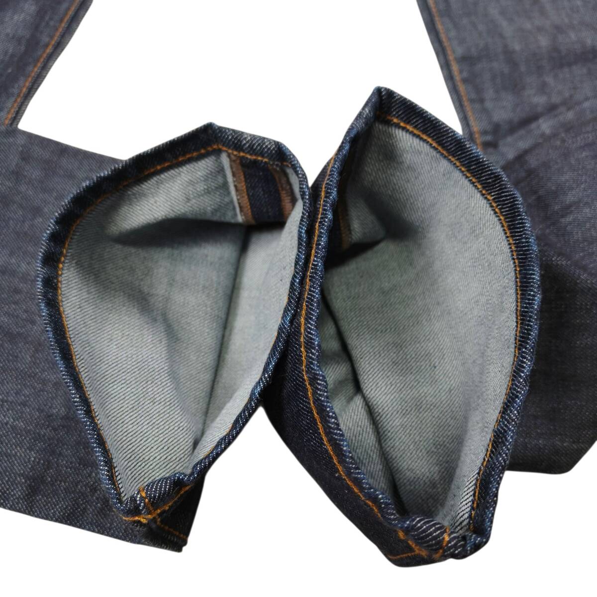 未使用 タグ付 JACOB COHEN イタリア製 TYPE 688 テーラードジーンズ 29 デニムパンツ ハラコパッチ ヤコブコーエン スペア補修糸付(純正)_画像7