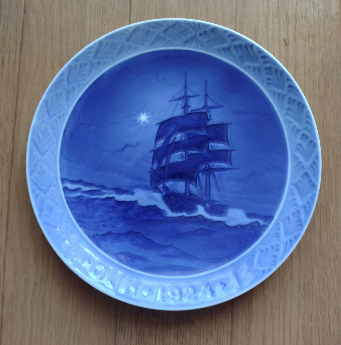 5@ 1924年 ロイヤルコペンハーゲン イヤープレート_画像1