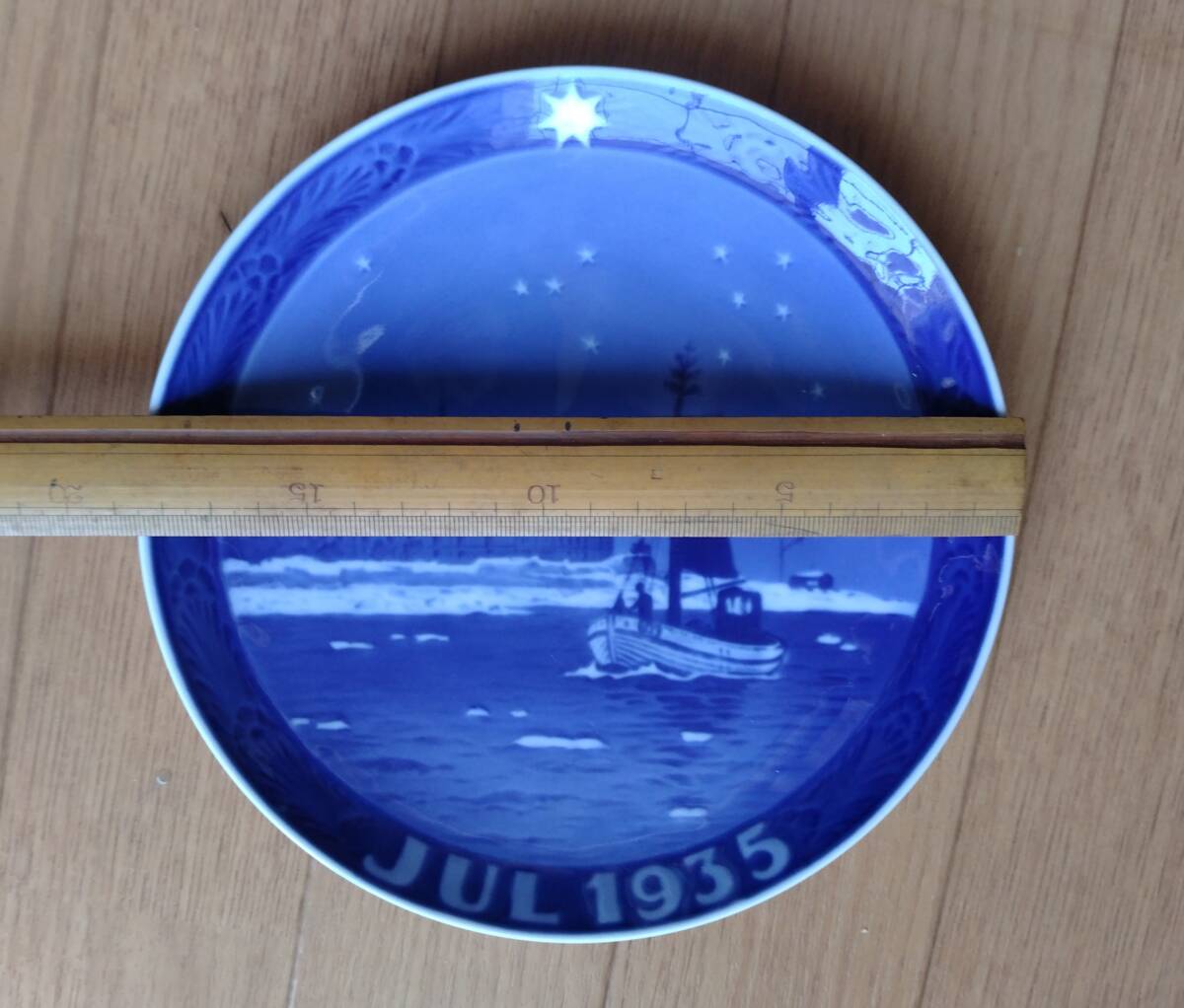 9@ 1935年 ロイヤルコペンハーゲン イヤープレート_画像3