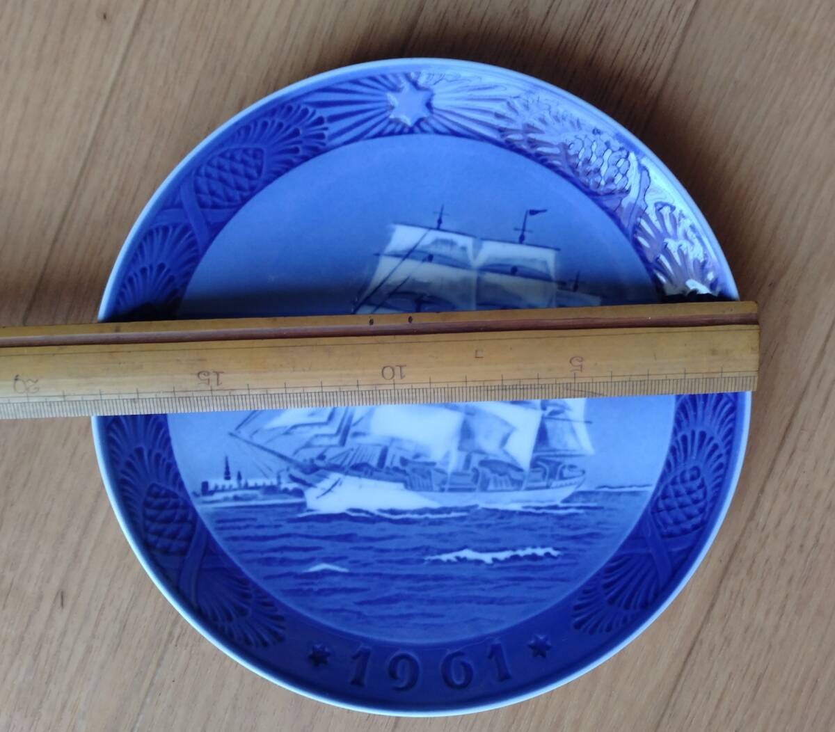 10@ 1961年 ロイヤルコペンハーゲン イヤープレート_画像3