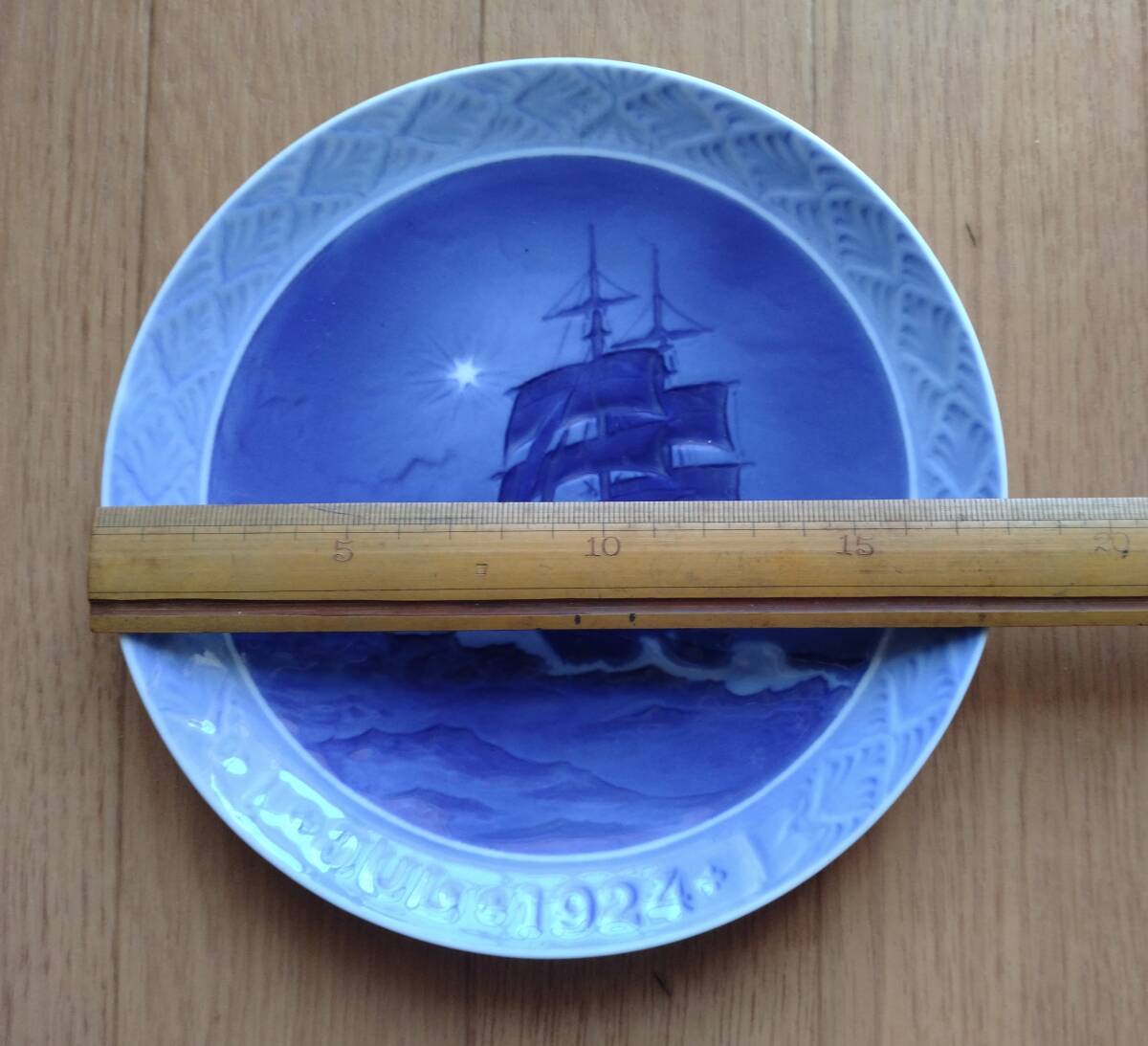 5@ 1924年 ロイヤルコペンハーゲン イヤープレート_画像3