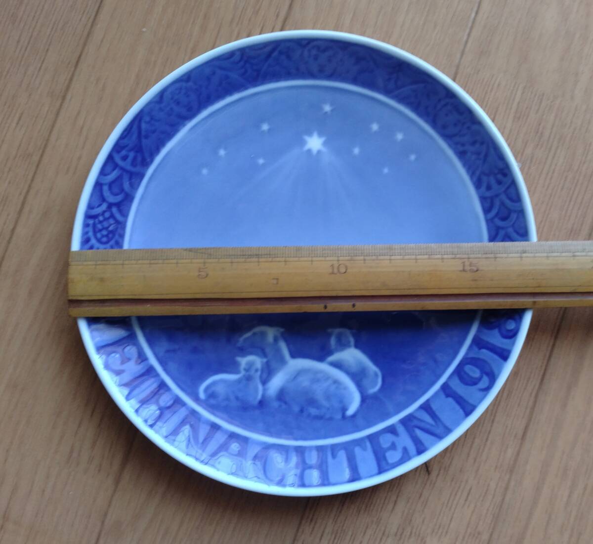 8@ 1918年 ロイヤルコペンハーゲン イヤープレート_画像3