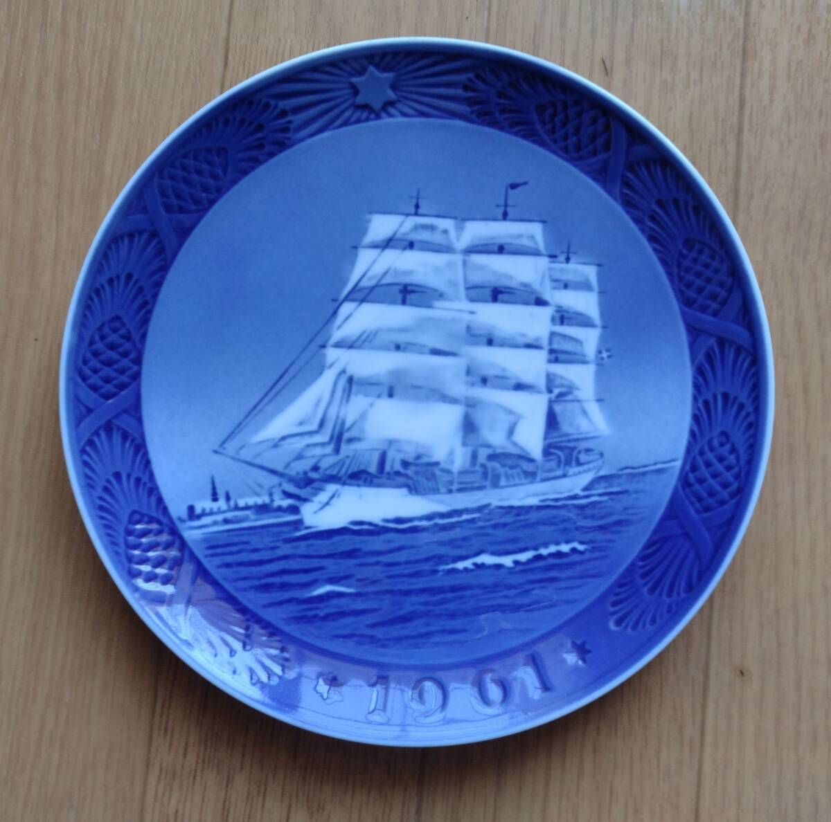 10@ 1961年 ロイヤルコペンハーゲン イヤープレート_画像1