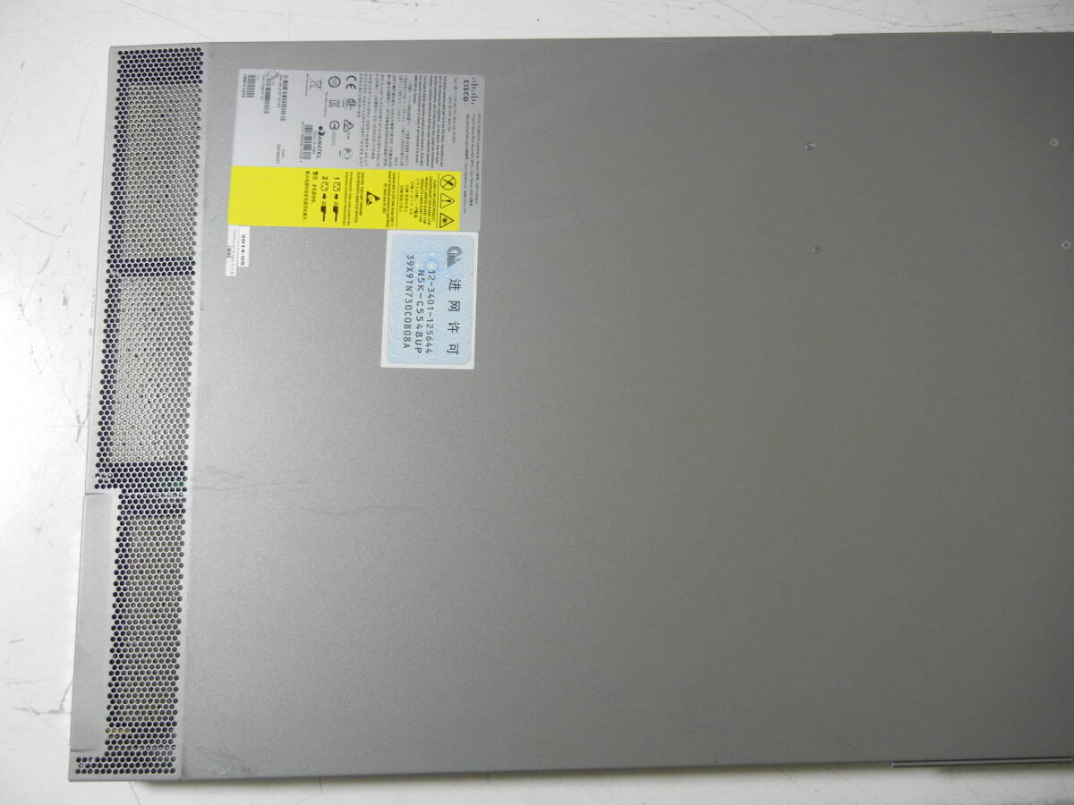《》【中古】Cisco Nexus 5548UP (N5K-C5548UP) 電源二重仕様 初期化_画像4