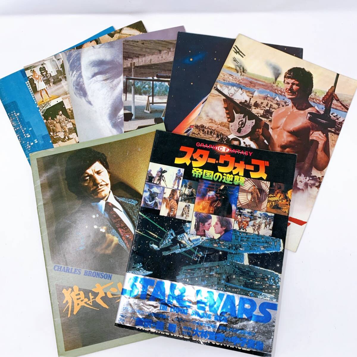 【1円スタート！】 映画 パンフレット まとめ シネマ スターウォーズ 雨の訪問者 パンフレットセット 懐かしい / MKT112710-ネコポス_画像1