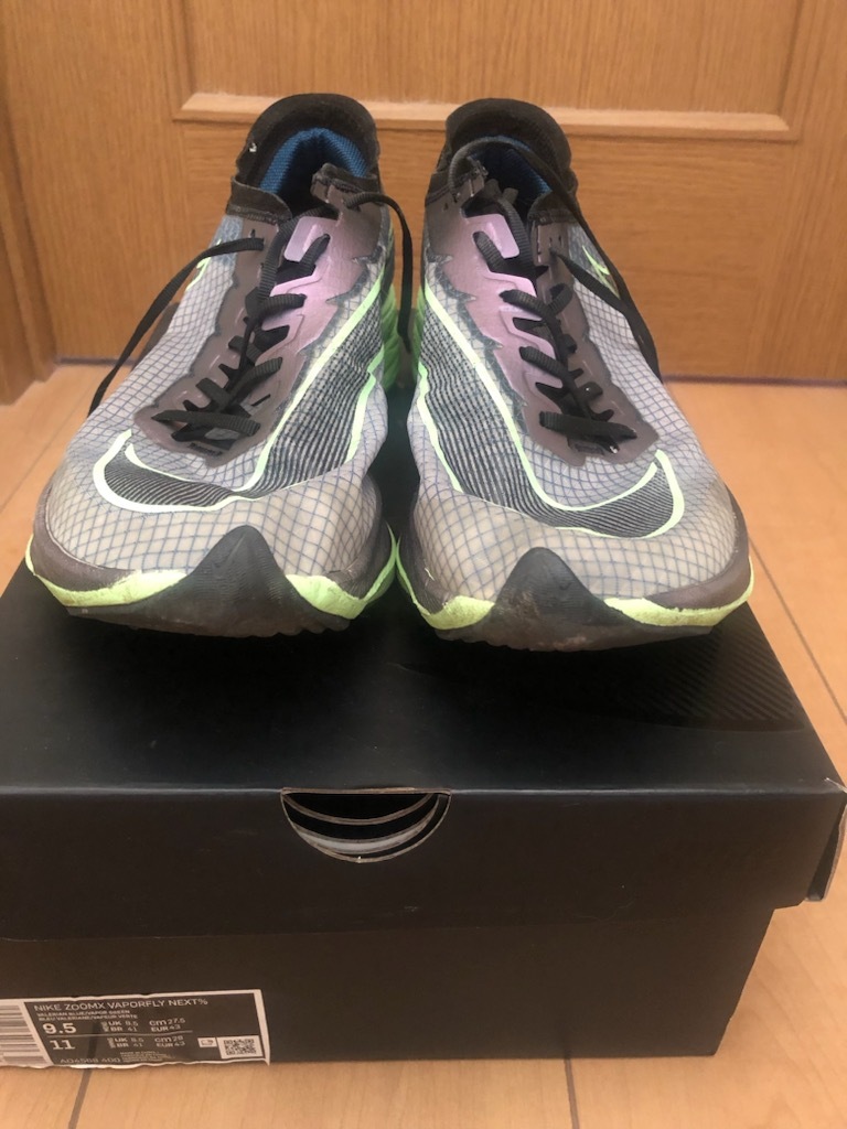 【美品】NIKE(ナイキ) ZOOMX VAPORFLY NEXT% (27.5cm)_画像3