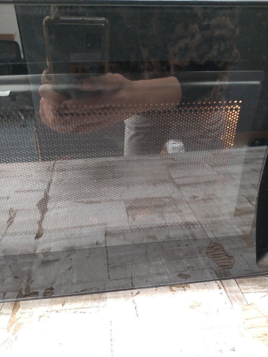 0711k2003 KOIZUMI 電子レンジ KRD-1701/K6 ブラック 2025年製 訳有り品_画像9