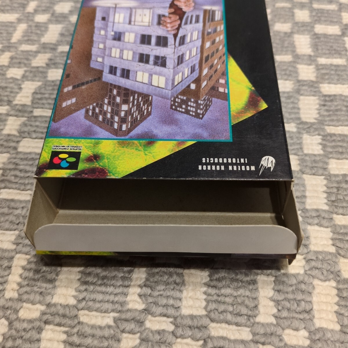 送料無料 SFC ざくろの味 スーパーファミコン 箱のみ　　ソフト無し　任天堂　Nintendo_画像8