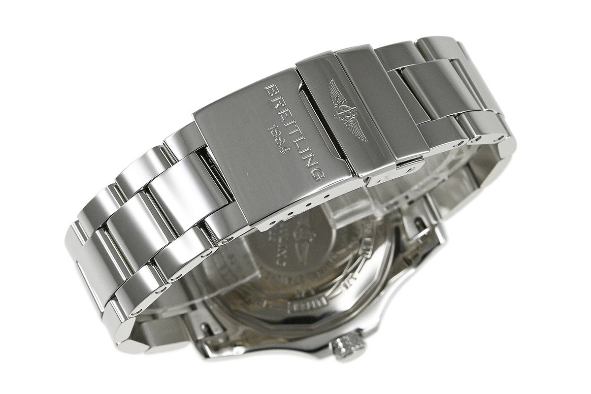 ☆SALE☆【日本限定】ブライトリング アベンジャー II GMT マザーオブパール A3239011/A809 (A32390) 自動巻 SS ホワイトシェル_画像8