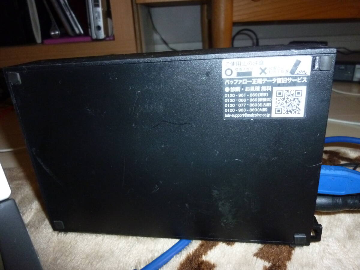 BUFFALO　の外付けHDD　２TG中古品_画像4