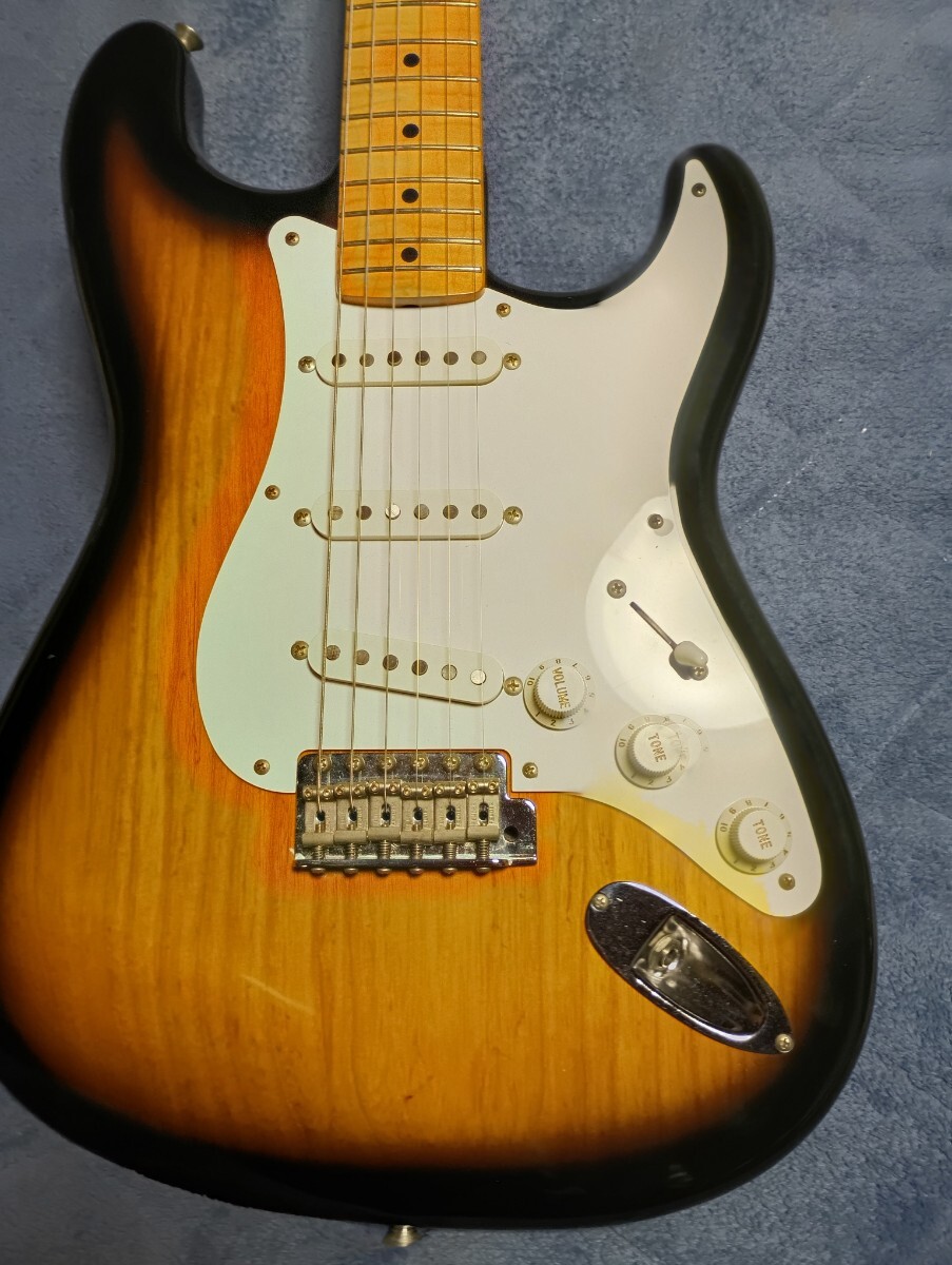 ジャパンフェンダーストラトキャスター ネックトラ目中古_画像1