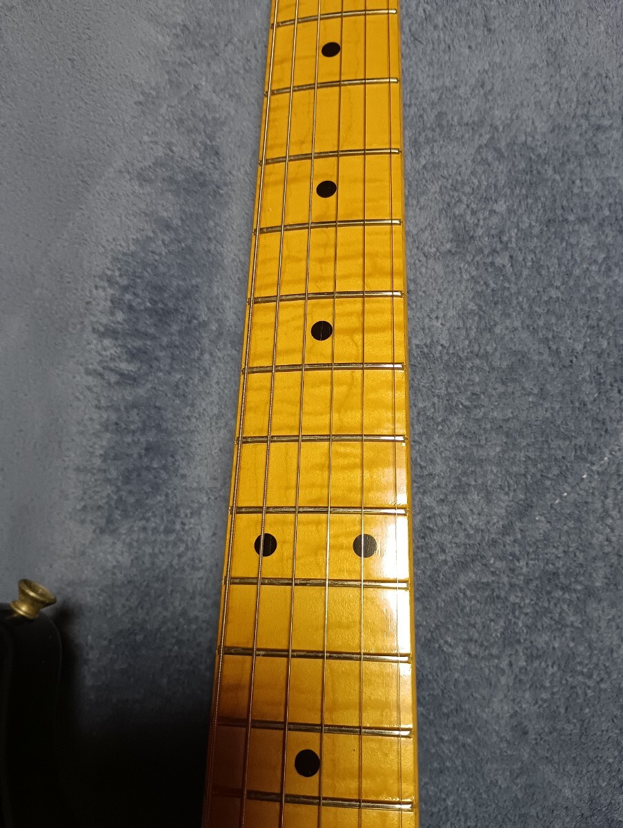 ジャパンフェンダーストラトキャスター ネックトラ目中古_画像4