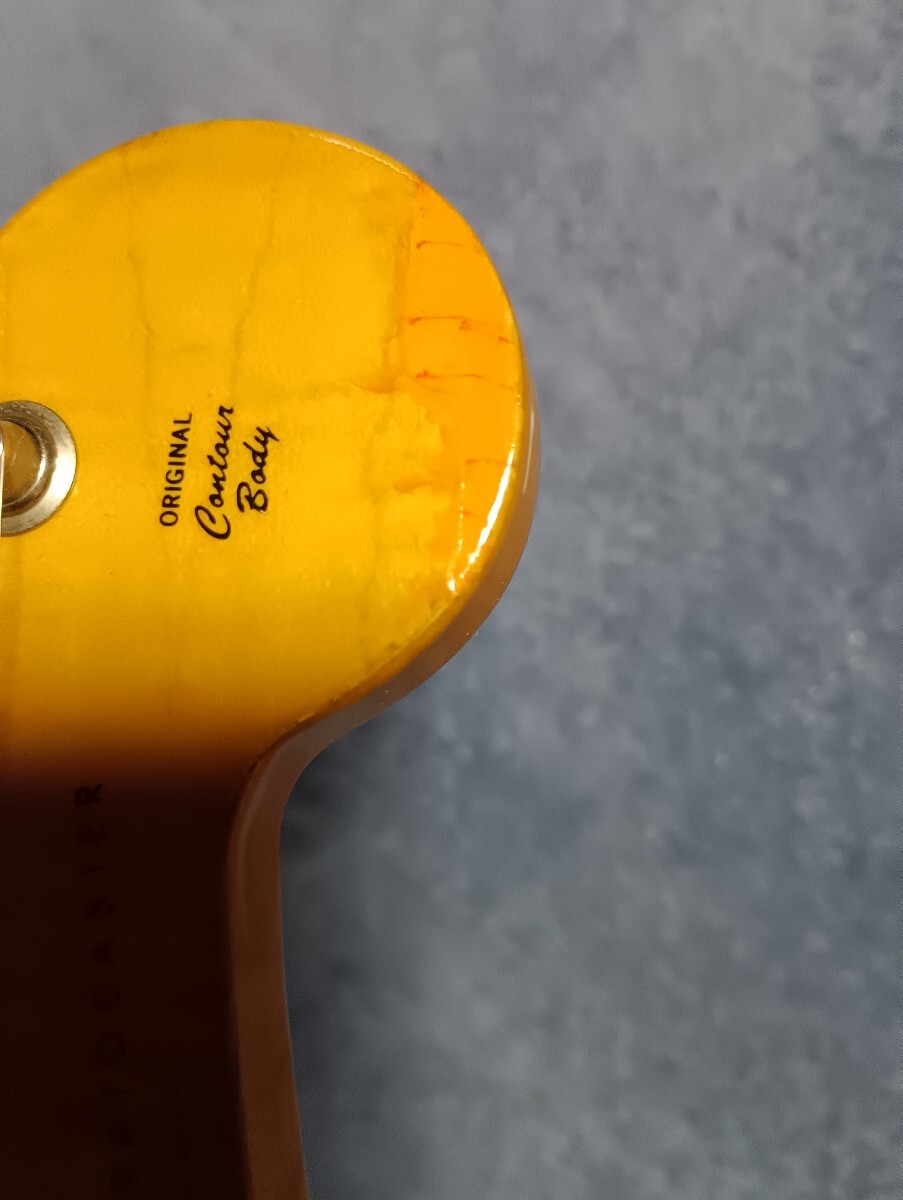 ジャパンフェンダーストラトキャスター ネックトラ目中古_画像6