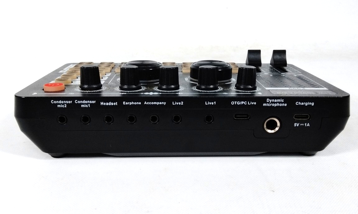 (HH)配信用ミキサー　Live　Sound　Card　F999　　(HH251121-007）_画像2