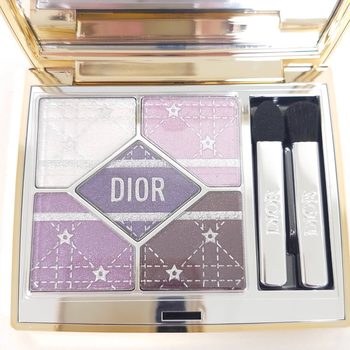 【Christian Dior ディオール】ディオールショウ サンク クルール 912 プラム パレード アイシャドウ 化粧品 開封未使用品 現状品★14425_画像2
