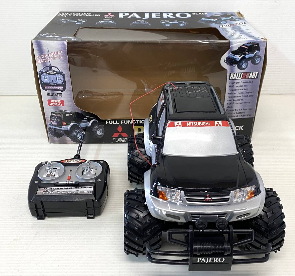 **[1 иен ~]K3 пассажирский автомобиль радиоконтроллер совместно 2 позиций комплект передвижной товар PAJERO BLACK Pajero черный REAL DRIVE Calsonic RACING TEAM**