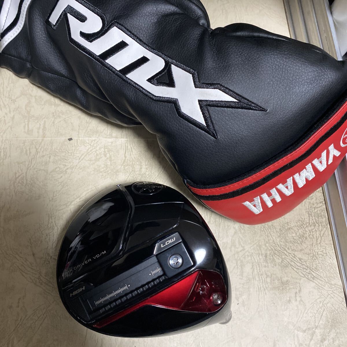 程度良好 送料無料 RMX VD M ドライバー 9.5度 ヘッド単品 ヘッドカバー 付_画像1