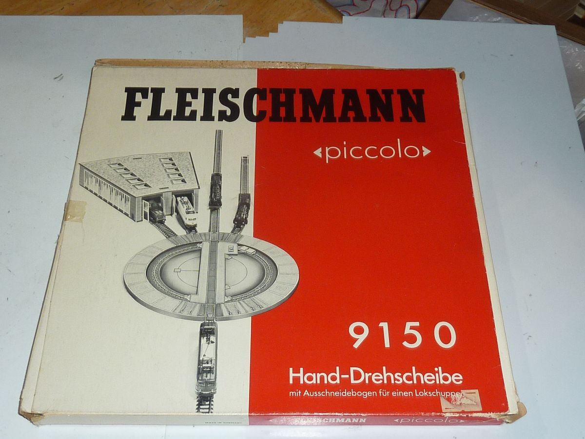 Nゲージ　手動式ターンテーブル　フライシュマン FLEISCHMANN ピッコロ piccolo 9150_画像1