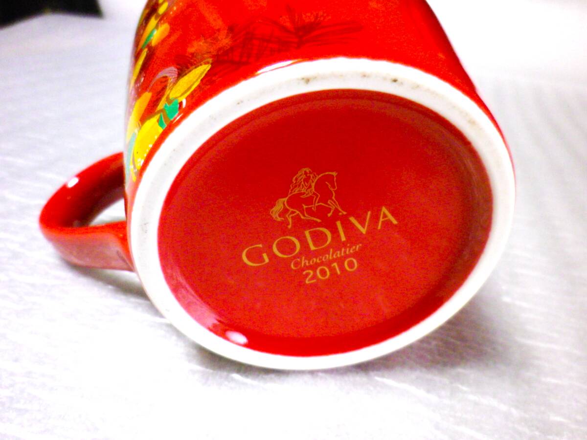 GODIVA 2010 chocolatier マグカップ　長期保管品_画像4