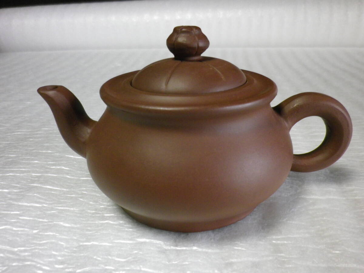 中国茶器 朱泥急須 長期保管品_画像2