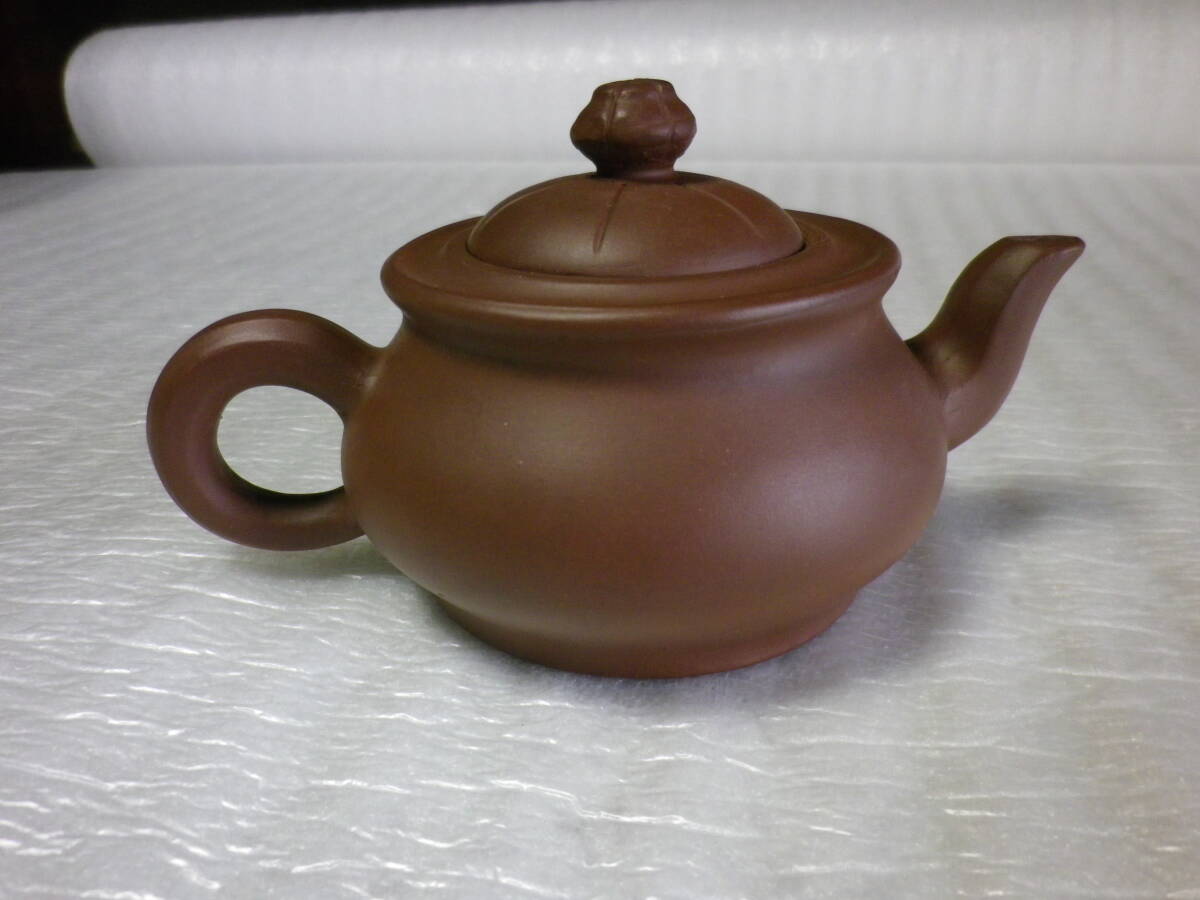 中国茶器 朱泥急須 長期保管品_画像1